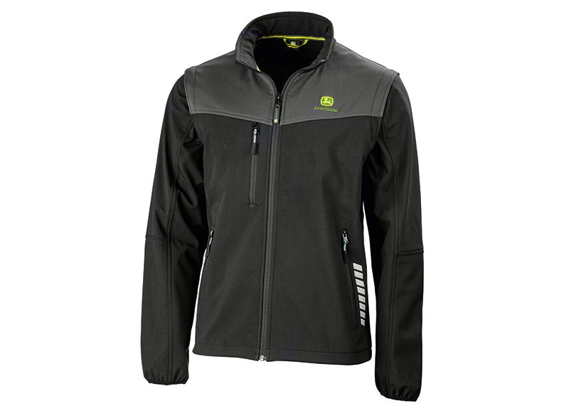 Jas softshell afritsbare mouwen