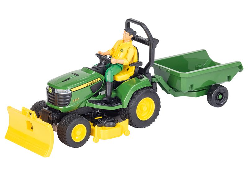 BRUDER zitmaaier met tuinman (schaal 1:16)