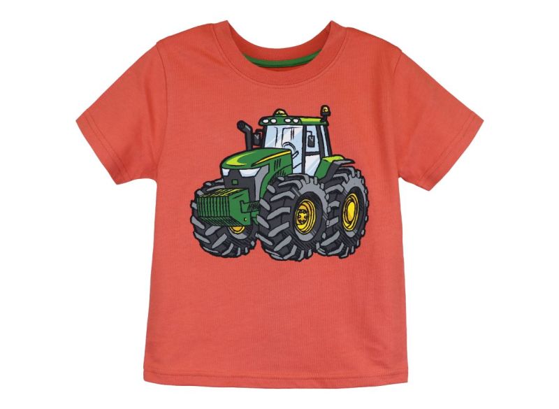 tshirt oranje tractor